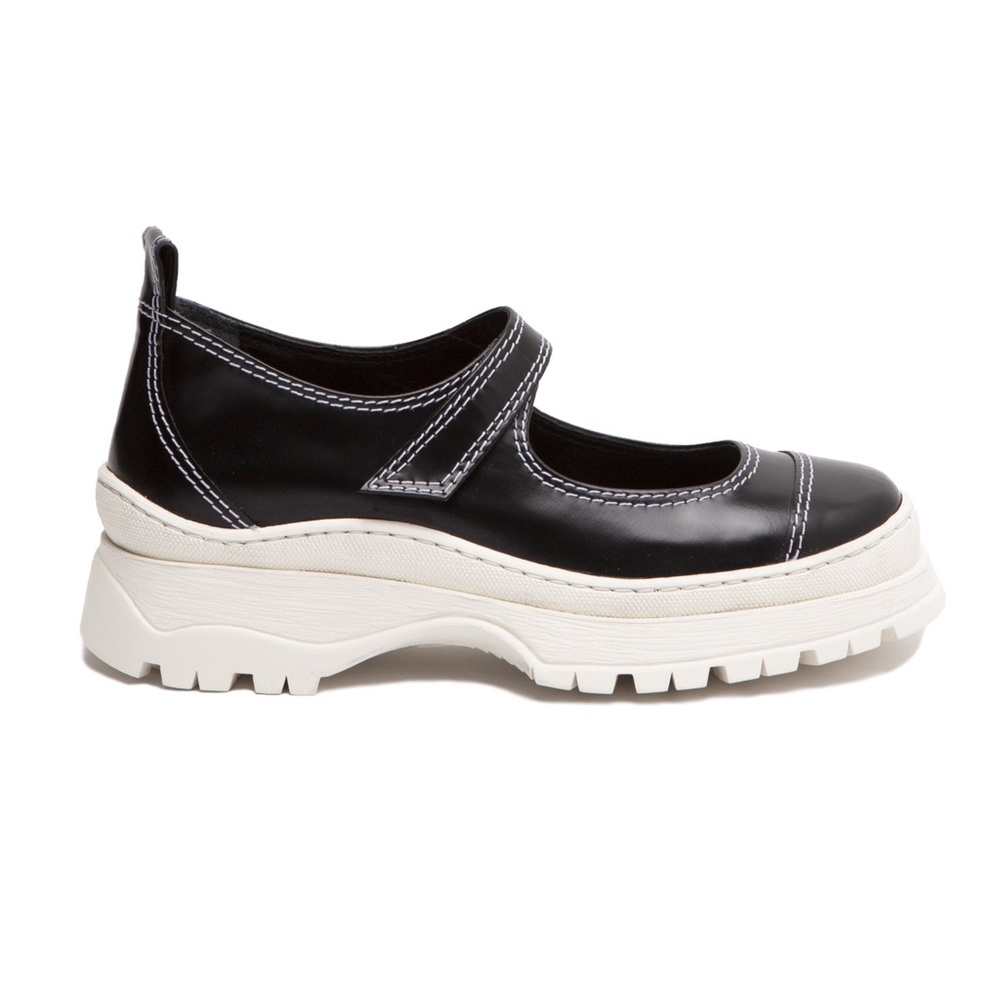 Nicole Saldana Nadia Maryjane Chunky Leather Sneaker 38